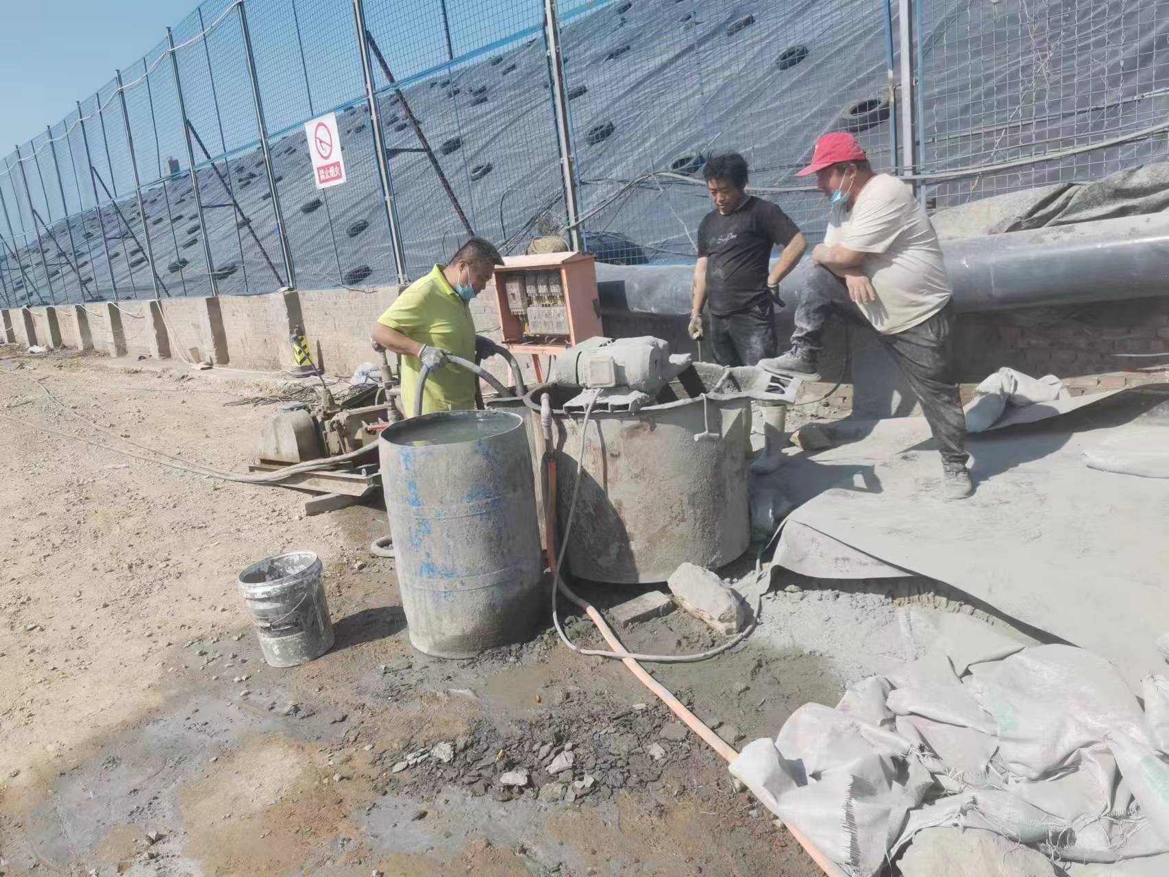 汉台袖阀管注浆